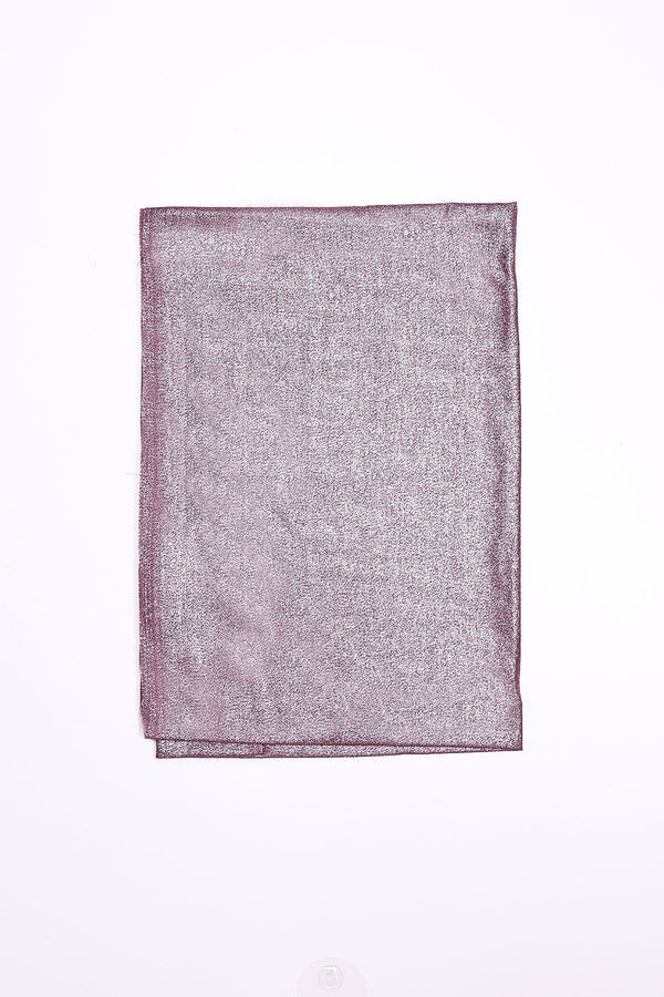 Carraig Donn Lurex Evening Scarf in Wine