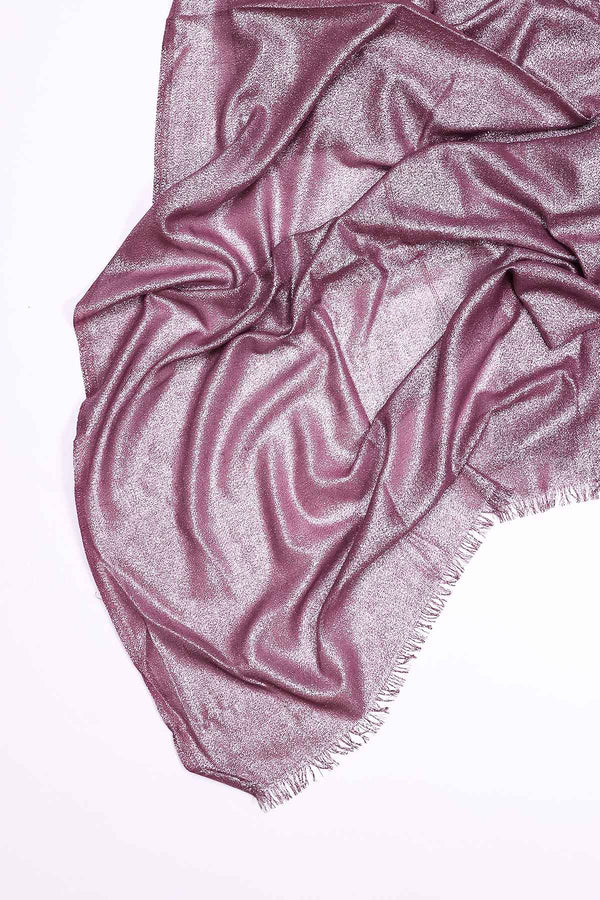 Carraig Donn Lurex Evening Scarf in Wine