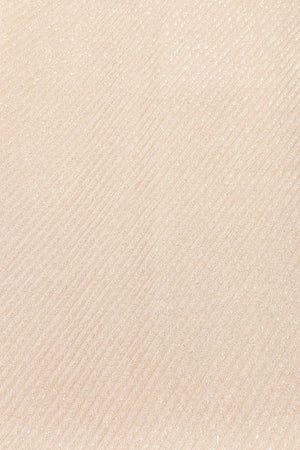 Carraig Donn Lurex Pleated Occasion Scarf in Beige