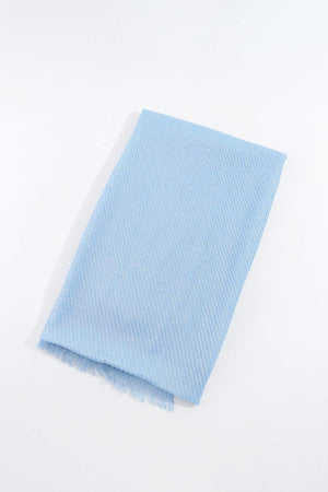 Carraig Donn Lurex Pleated Occasion Scarf in Blue