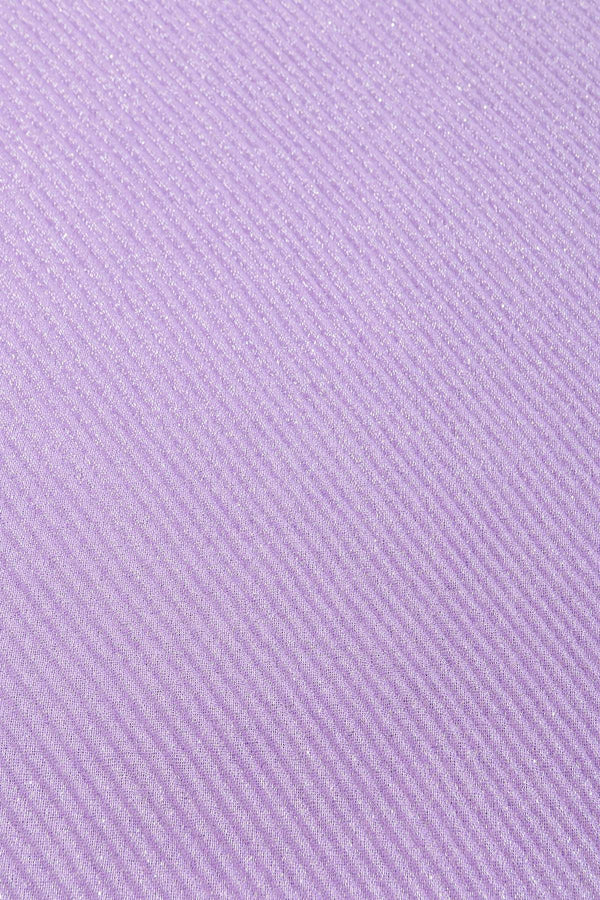 Carraig Donn Lurex Pleated Occasion Scarf in Lilac