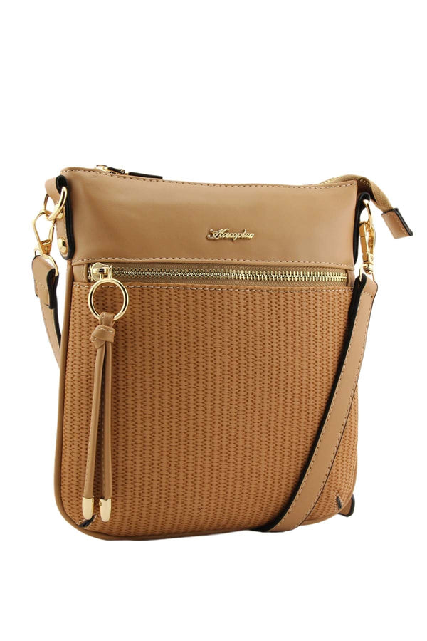 Carraig Donn Madira Crossbody Bag in Brown