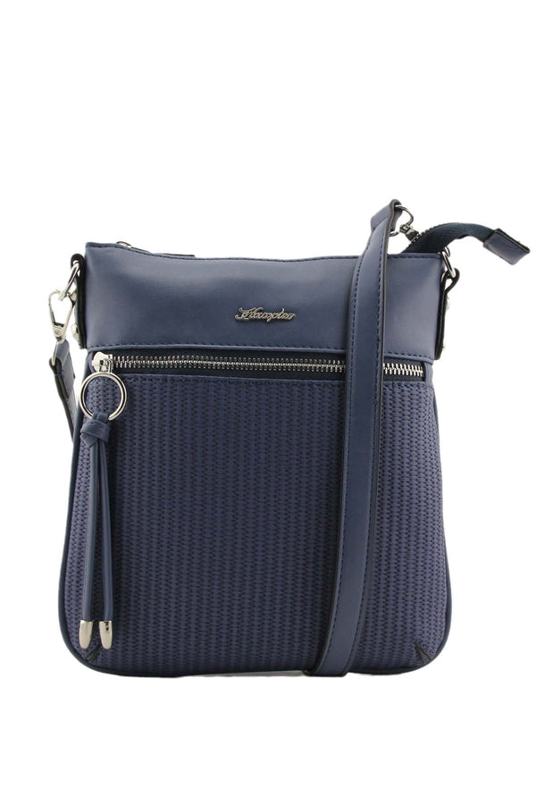 Carraig Donn Madira Crossbody Bag in Navy