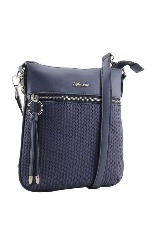 Carraig Donn Madira Crossbody Bag in Navy