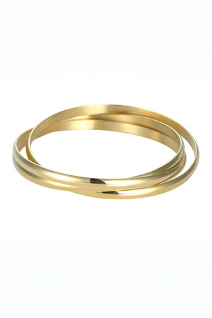 Carraig Donn Marina Gold Bangle Bracelet