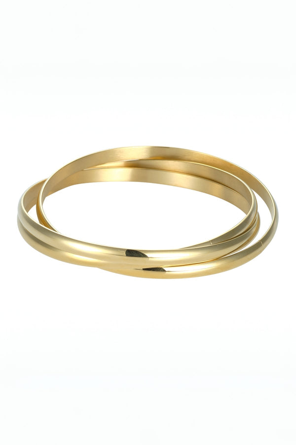 Carraig Donn Marina Gold Bangle Bracelet