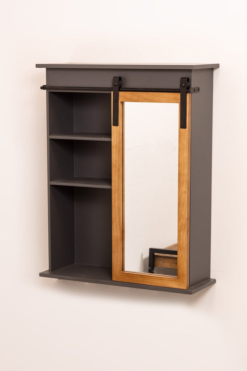 Marina Grey Bathroom Wall Cabinet