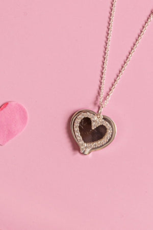 Carraig Donn Mementos Pendant with Heart