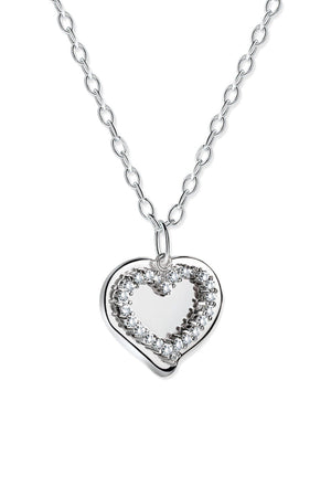 Carraig Donn Mementos Pendant with Heart