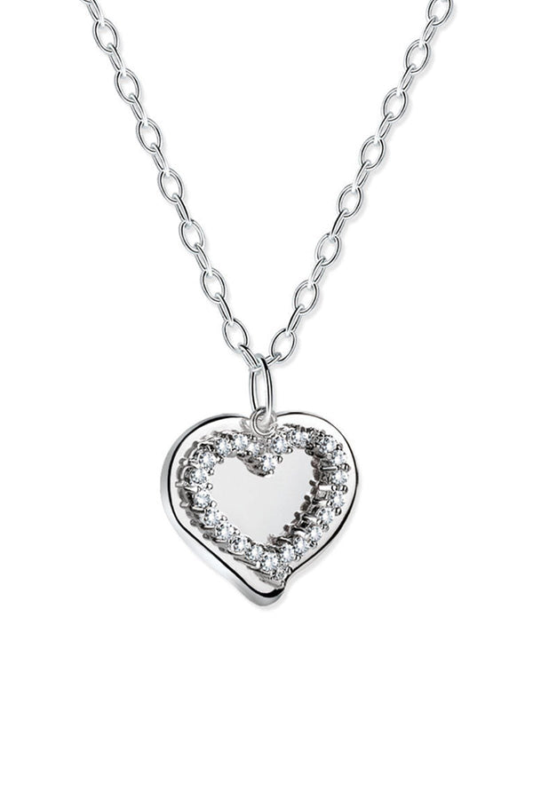 Carraig Donn Mementos Pendant with Heart