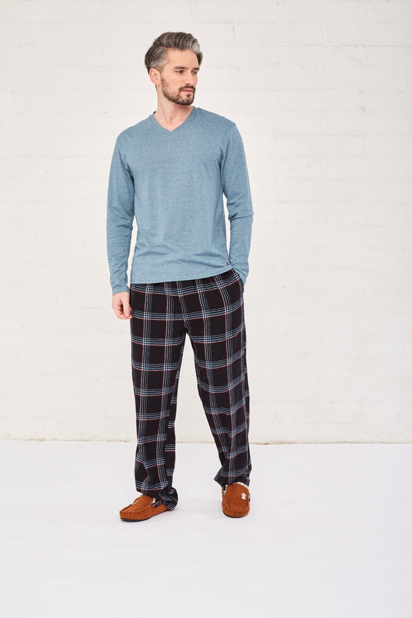 Carraig Donn Mens Luxury Loungewear Set in Aqua
