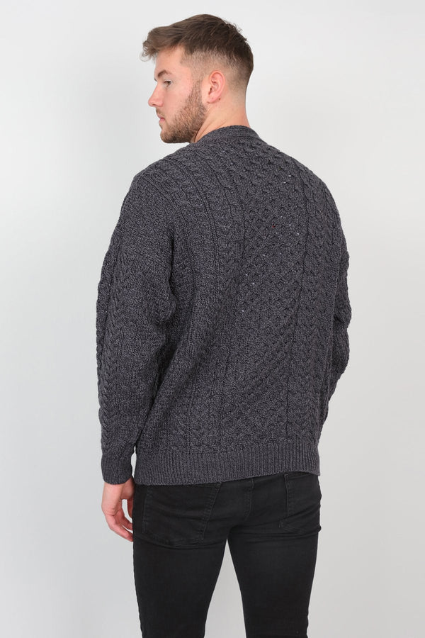 Carraig Donn Mens V Neck Cardigan