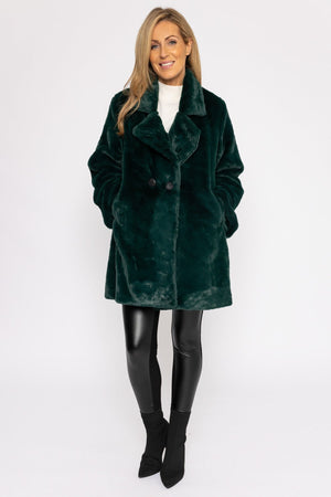 Carraig Donn Michelle Jacket in Bottle Green