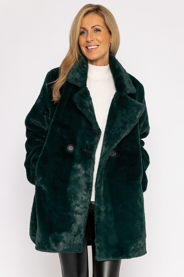 Carraig Donn Michelle Jacket in Bottle Green