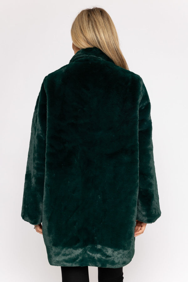 Carraig Donn Michelle Jacket in Bottle Green