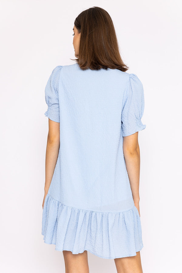 Carraig Donn Mini Shift Dress in Blue