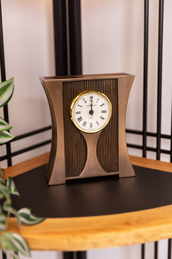 Carraig Donn Modern Bronze Clock