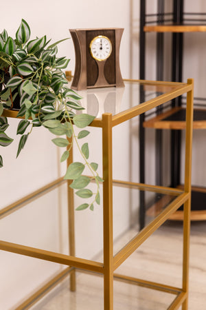 Carraig Donn Modern Bronze Clock