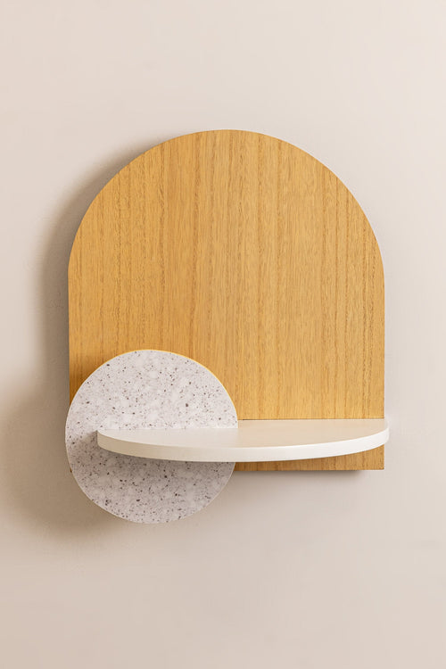 Modern Wooden Wall Display Shelf