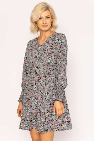 Carraig Donn Mollie Dress in Green Print