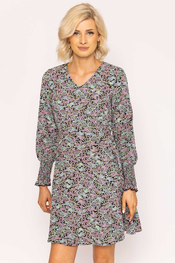 Carraig Donn Mollie Dress in Green Print