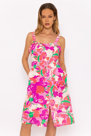 Carraig Donn Multi Print Charlotte Knee Length Dress