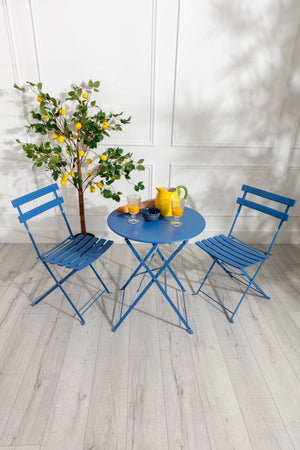 Carraig Donn Navy 2 Person Bistro Set