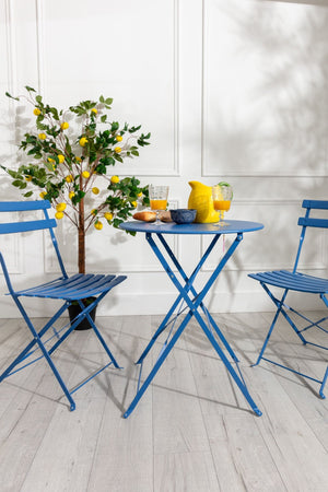 Carraig Donn Navy 2 Person Bistro Set