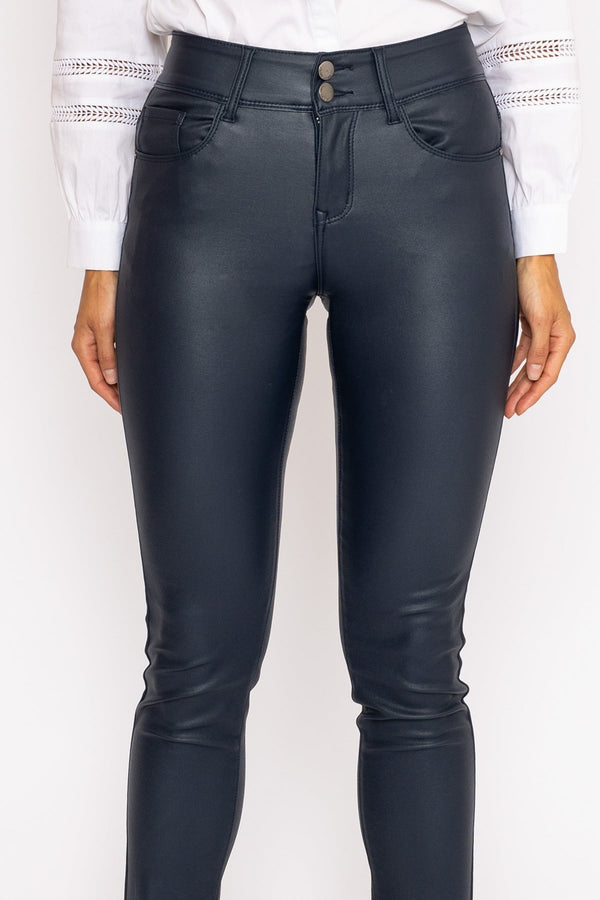 Carraig Donn Navy PU Jeans