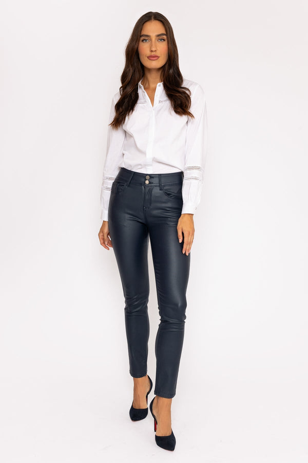 Carraig Donn Navy PU Jeans