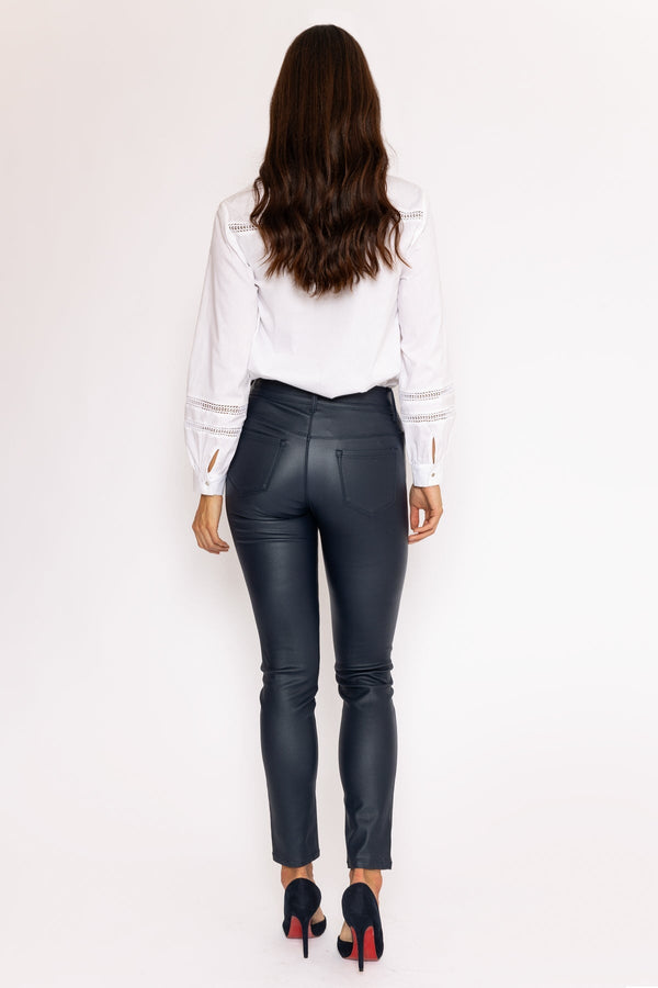 Carraig Donn Navy PU Jeans