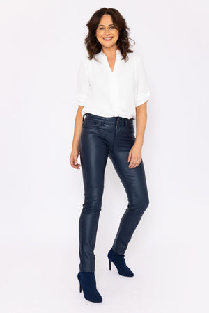Carraig Donn Navy PU Jeans