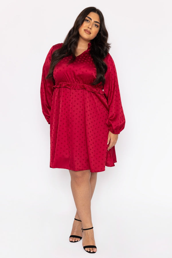 Carraig Donn Nicola Dress in Red