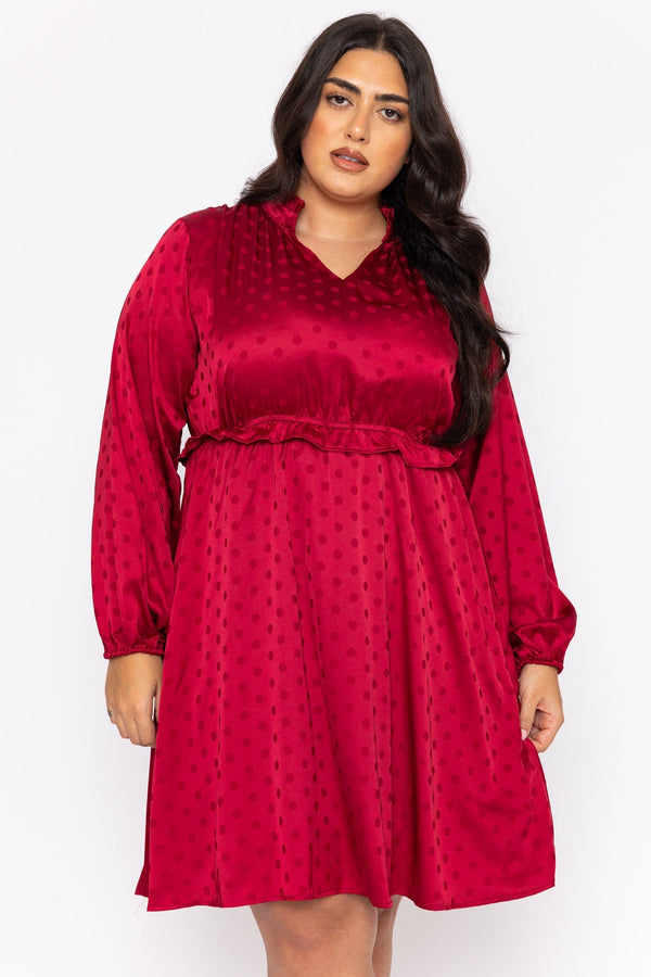 Carraig Donn Nicola Dress in Red
