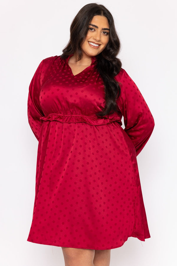 Carraig Donn Nicola Dress in Red