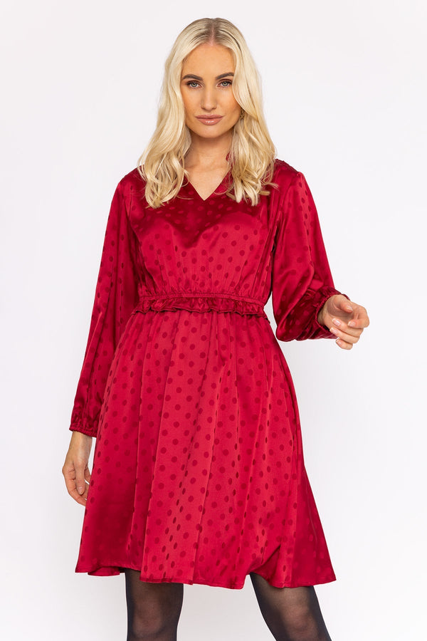 Carraig Donn Nicola Dress in Red