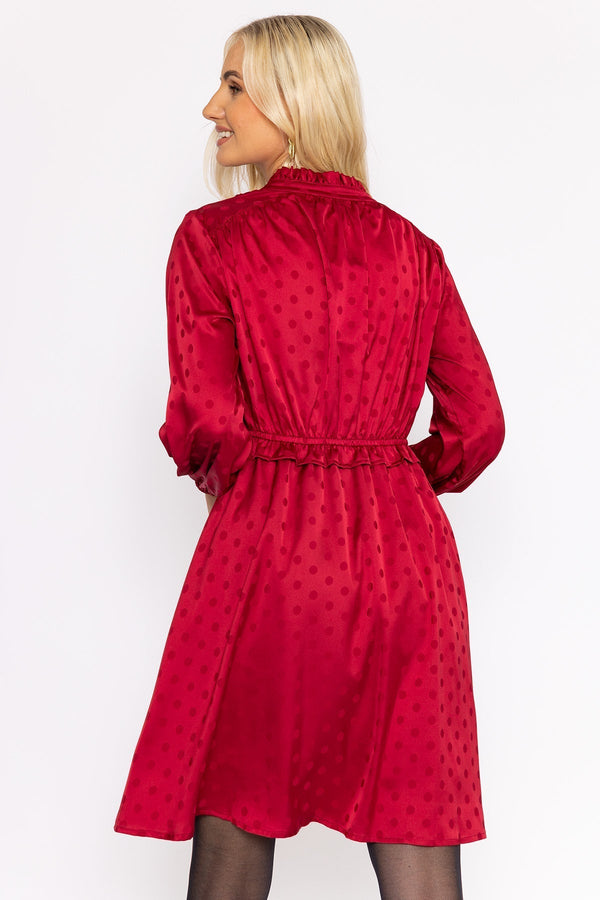 Carraig Donn Nicola Dress in Red