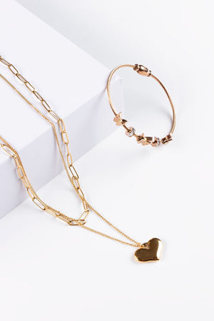 Carraig Donn Nova Heart Necklace