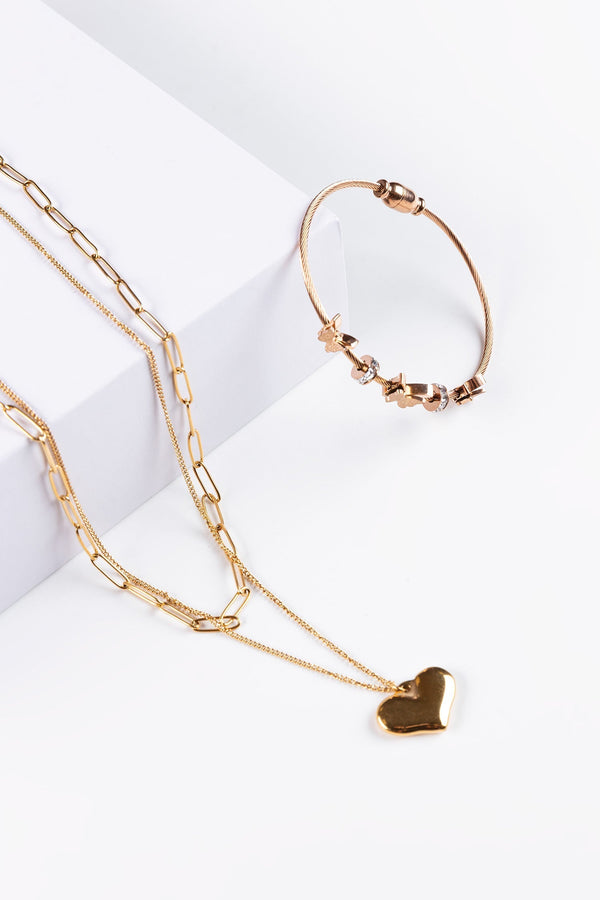 Carraig Donn Nova Heart Necklace
