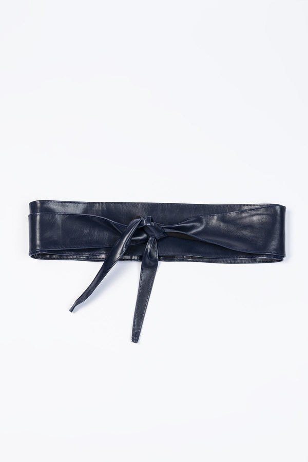 Carraig Donn Obi Belt in Navy OLD