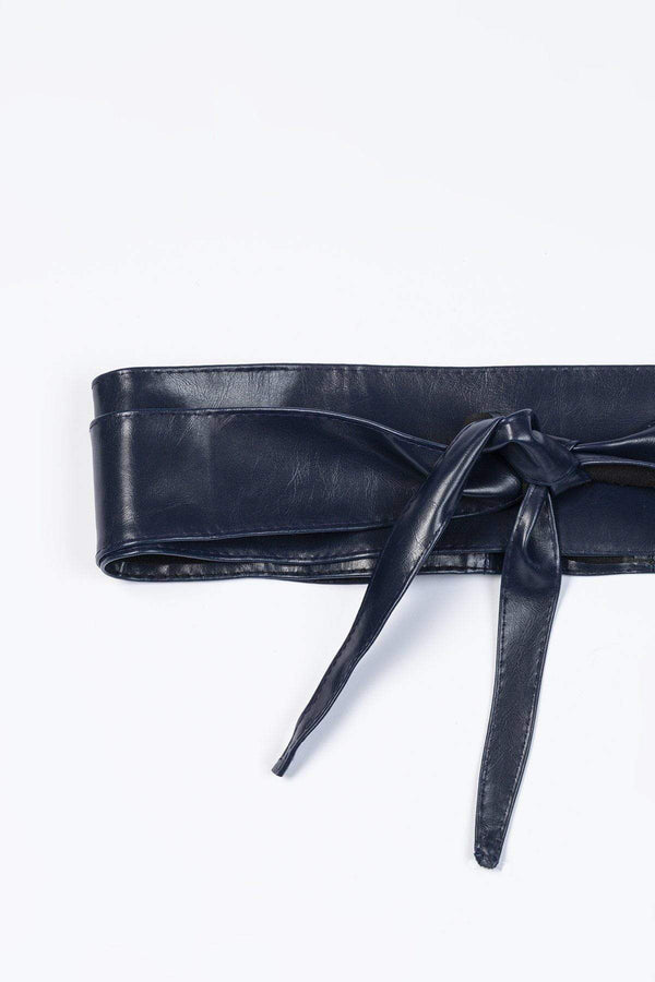 Carraig Donn Obi Belt in Navy OLD