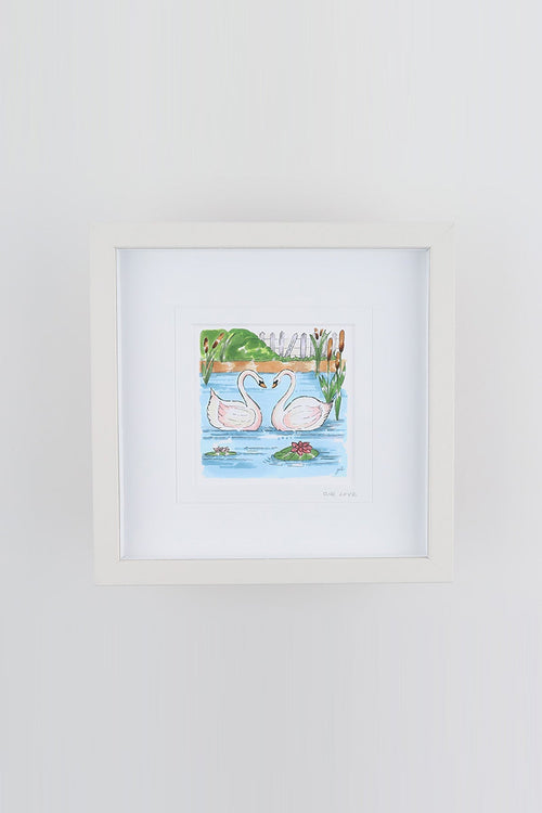 One Love Small Framed Art Print