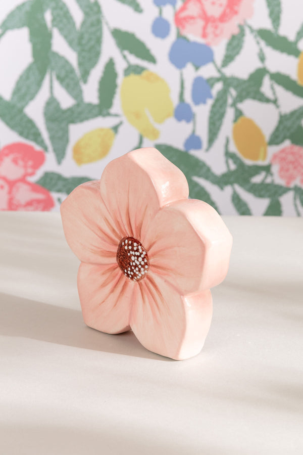 Carraig Donn Orange Ceramic Decorative Flower