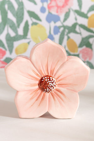 Carraig Donn Orange Ceramic Decorative Flower