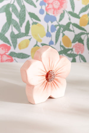 Carraig Donn Orange Ceramic Decorative Flower