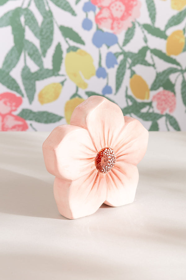 Carraig Donn Orange Ceramic Decorative Flower
