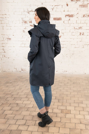 Carraig Donn Outrider Waterproof Raincoat in Navy