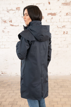 Carraig Donn Outrider Waterproof Raincoat in Navy