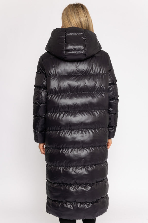 Carraig Donn Padded Puffer Coat in Black