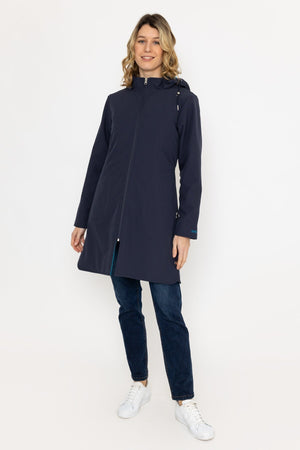 Carraig Donn Padded Winter Softshell Jacket in Navy